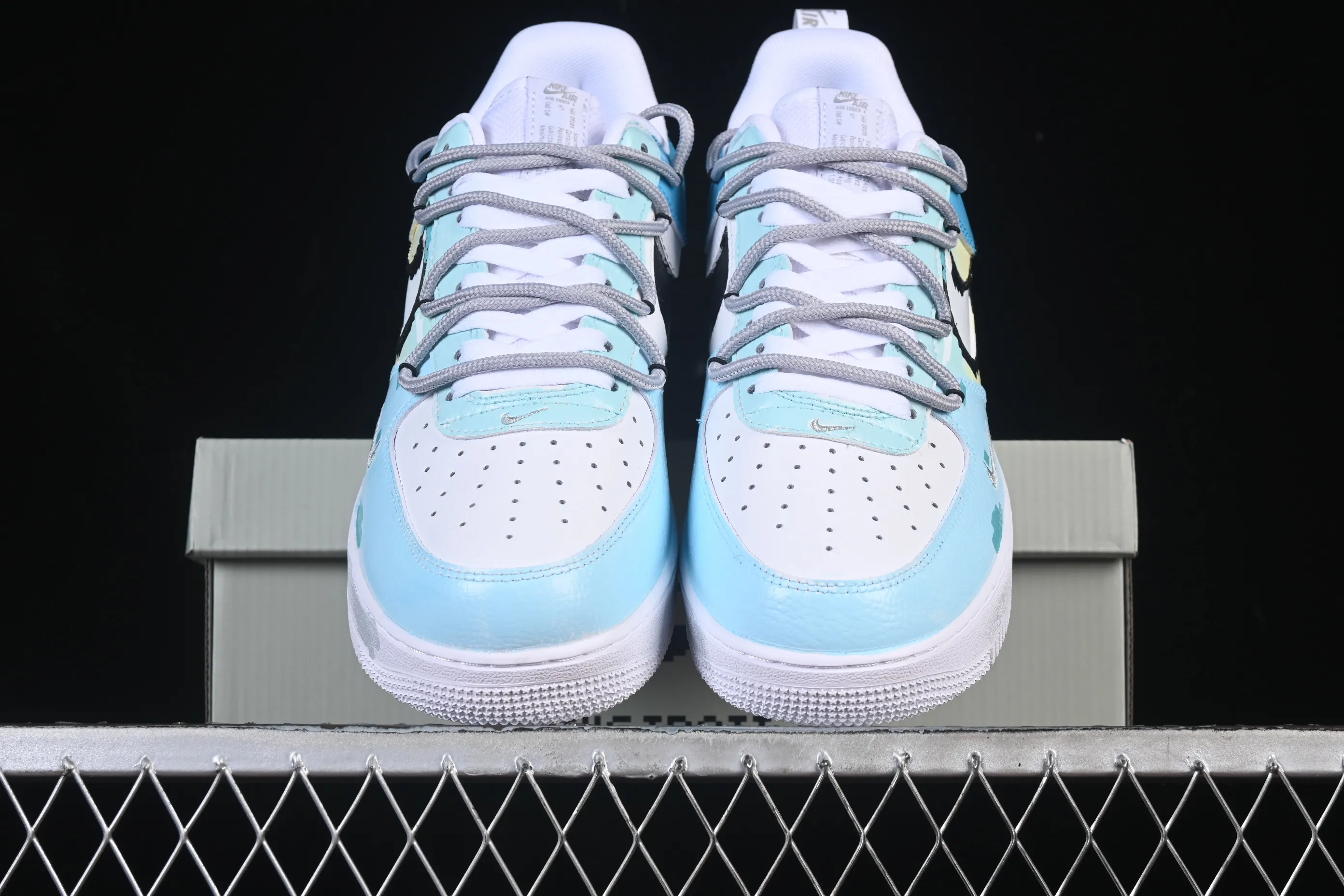 All categories Nk Air Force 1 Air Force series Nk Air Force 1 Low Air Force low-top Nike Air Force 1'07 Low Hand-painted graffiti Video game blues Air Force 1 low-top casual sneakers FB8917-300
